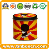 Round Metal Tin Coffee Can Food Grade_ Coffee Tin Box